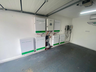 12kw Sunsynk 3ph with 6 x GSL Energy Powerwall 10.24kWh batteries